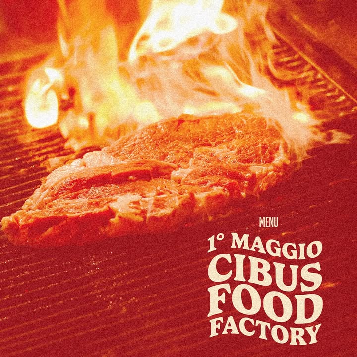 Il 1° Maggio da Cibus si lavora con la forchetta!