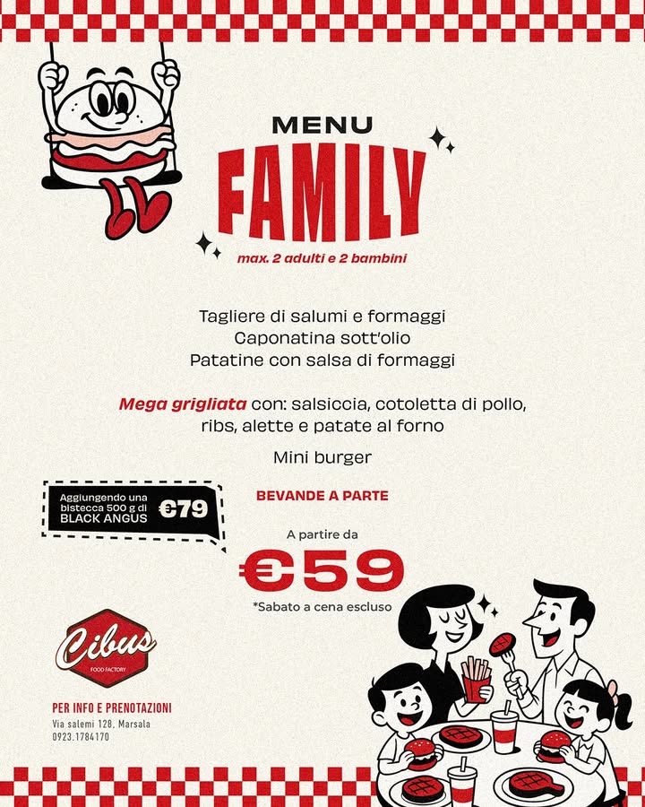 Con il nuovo Menu Family, si sta insieme e si